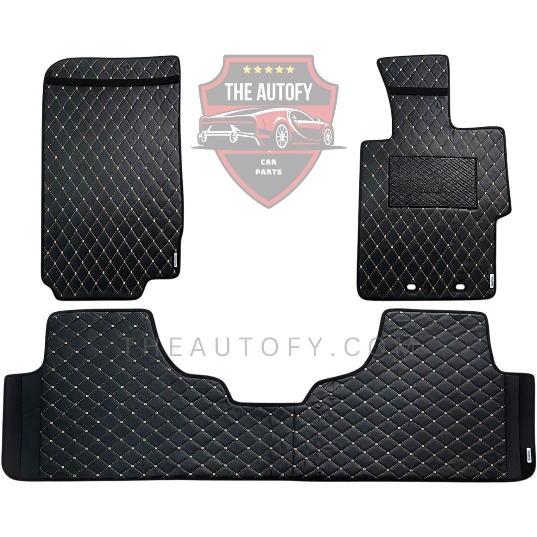 Honda Accord 7D Flat Floor Mats - Model 2002-2007