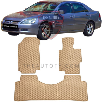 Honda Accord CM5 Rexine Floor Mats - Model 2002-2007