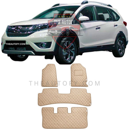 Honda BRV 7D Flat Floor Mats - Model 2017-2026