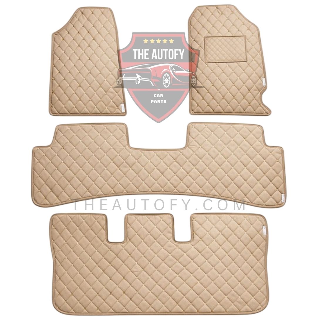 Honda BRV 7D Flat Floor Mats - Model 2017-2026