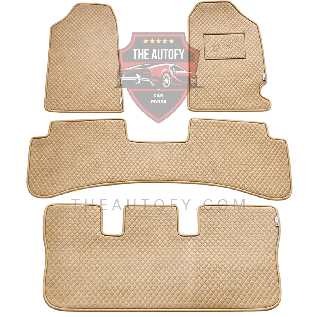 Honda BRV Rexine Floor Mats - Model 2017-2026