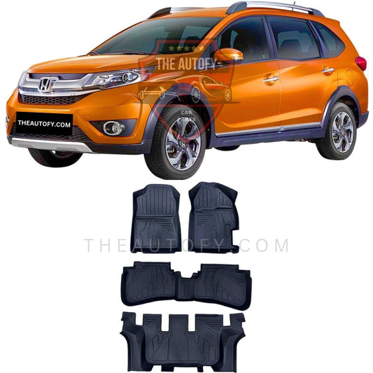 Honda BRV TPR Floor Mats - Model 2017-2026