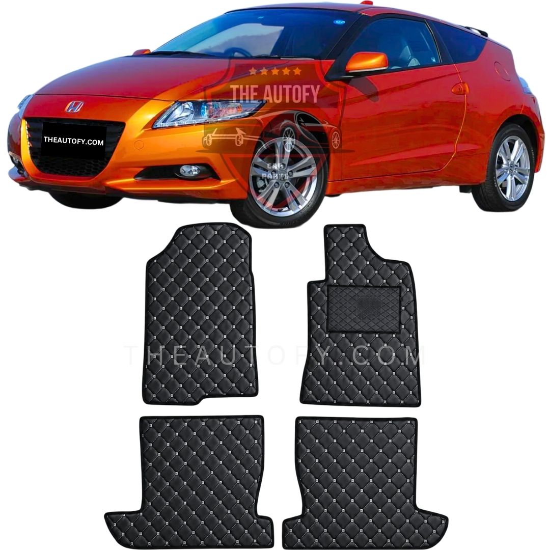 Honda CRZ 7D Flat Floor Mats - Model 2010-2016