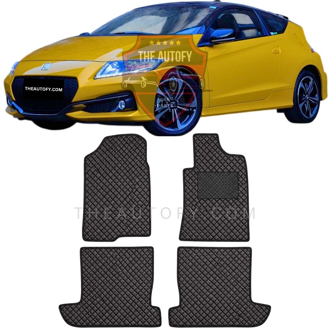 Honda CRZ Rexine Floor Mats - Model 2010-2016