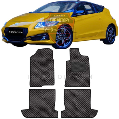 Honda CRZ Rexine Floor Mats - Model 2010-2016