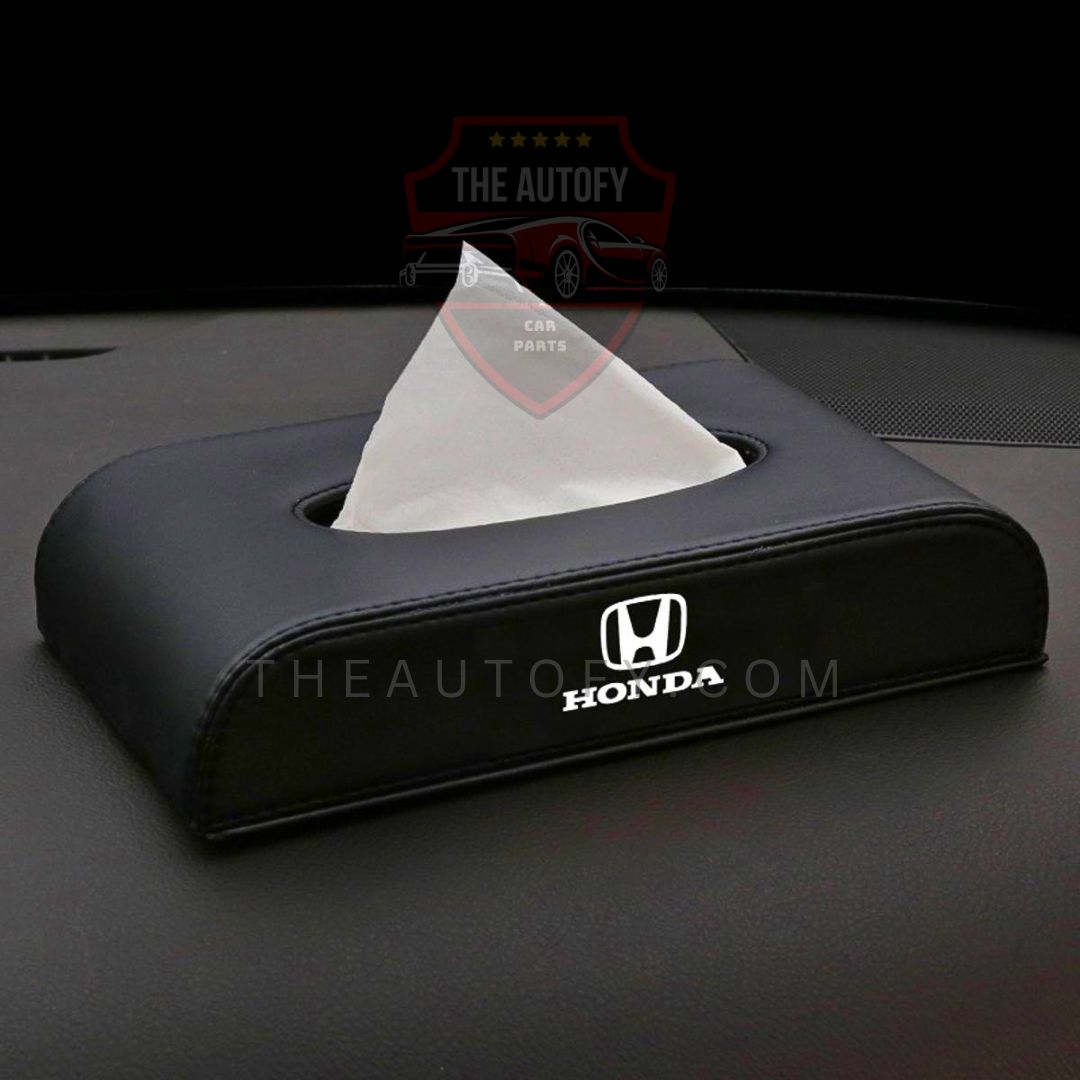 Car Leather Tissue Box Case with Logo