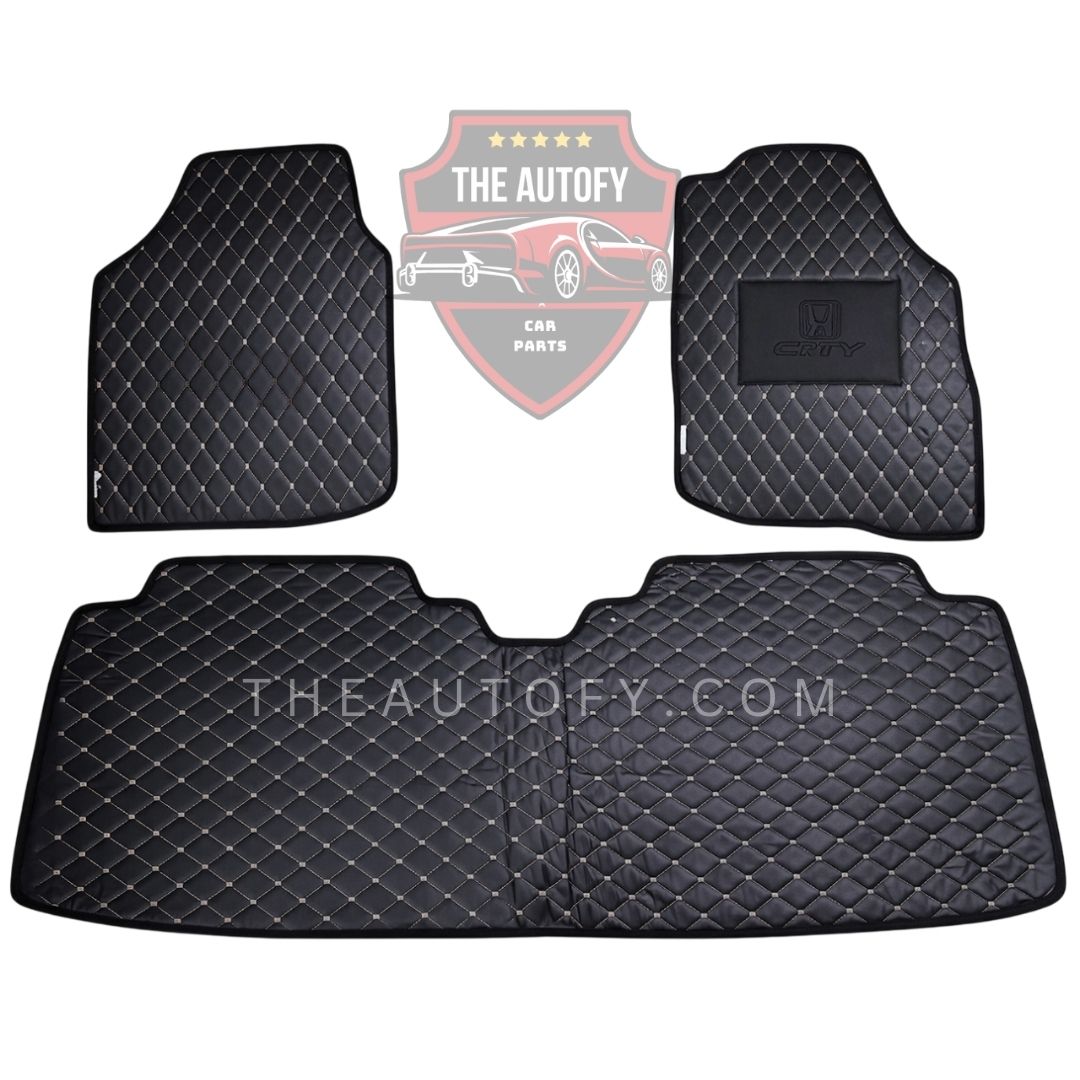 Honda City 7D Flat Floor Mats - Model 2009-2021