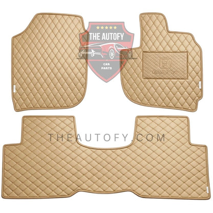 Honda City 7D Flat Floor Mats - Model 2021-2026