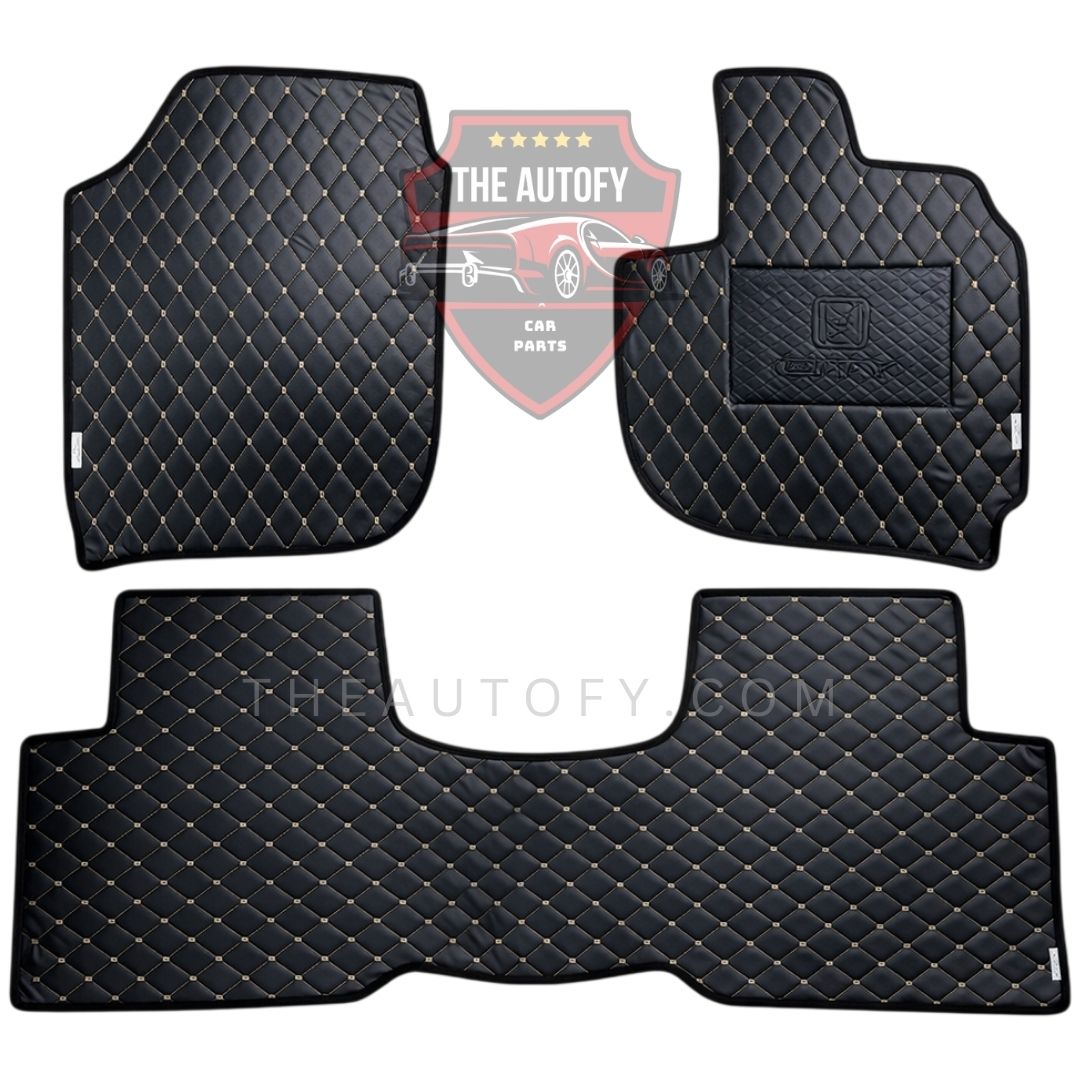 Honda City 7D Flat Floor Mats - Model 2021-2026