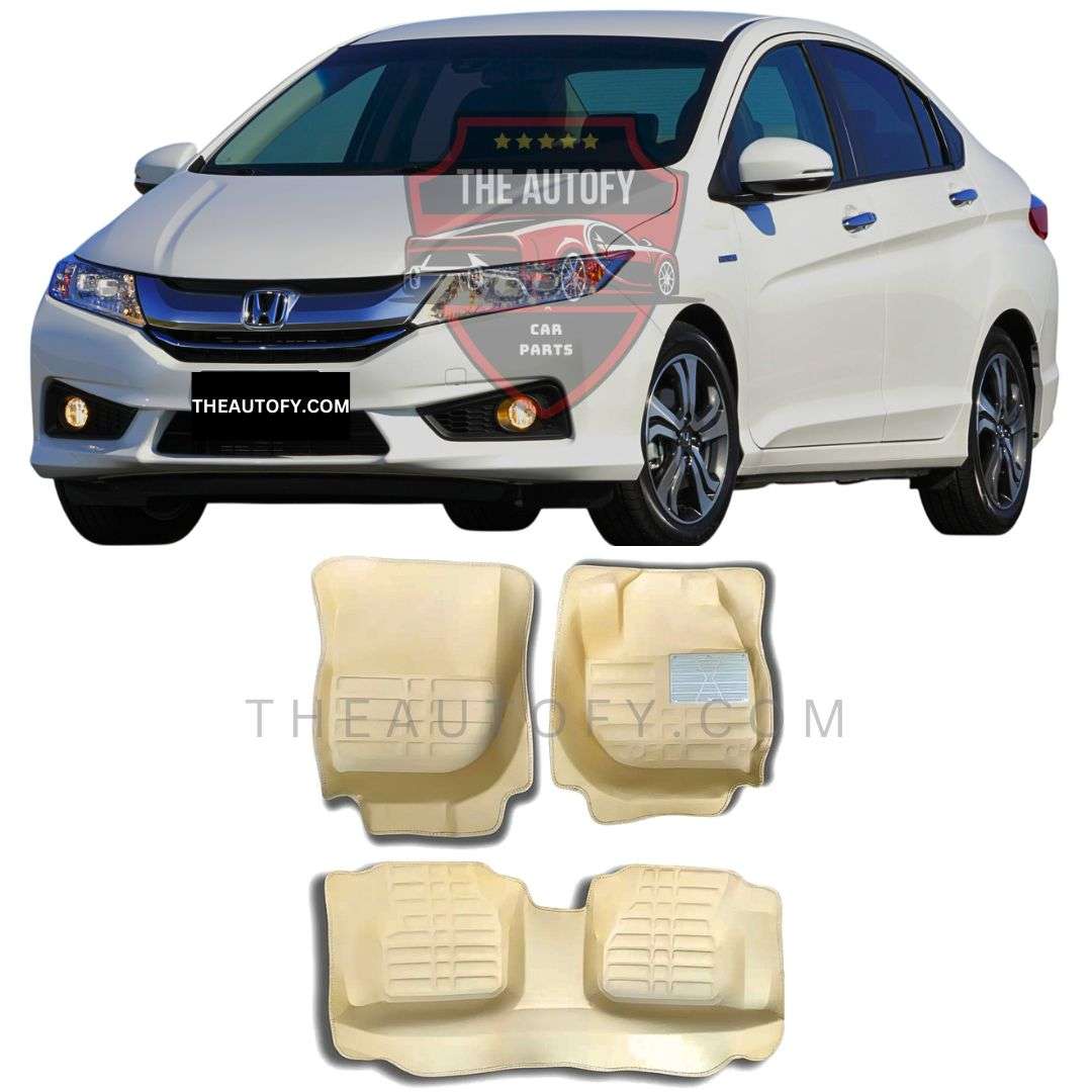 Honda City Floor Mats - Model 2021-2025 - THEAUTOFY.COM