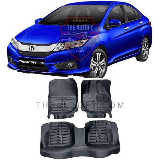 Honda City Floor Mats - Model 2021-2025 - THEAUTOFY.COM