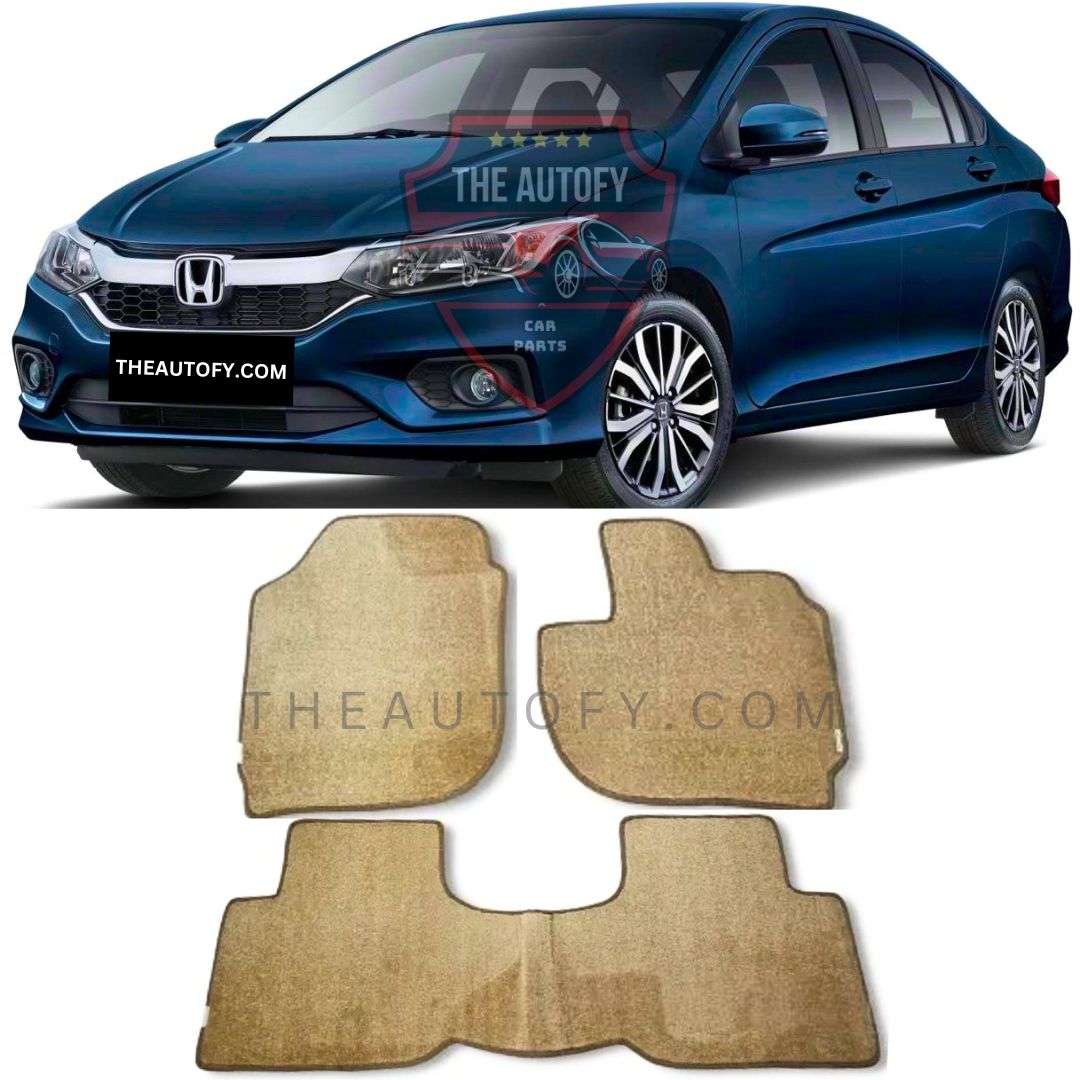 Honda City Floor Mats - Model 2021-2025 - THEAUTOFY.COM