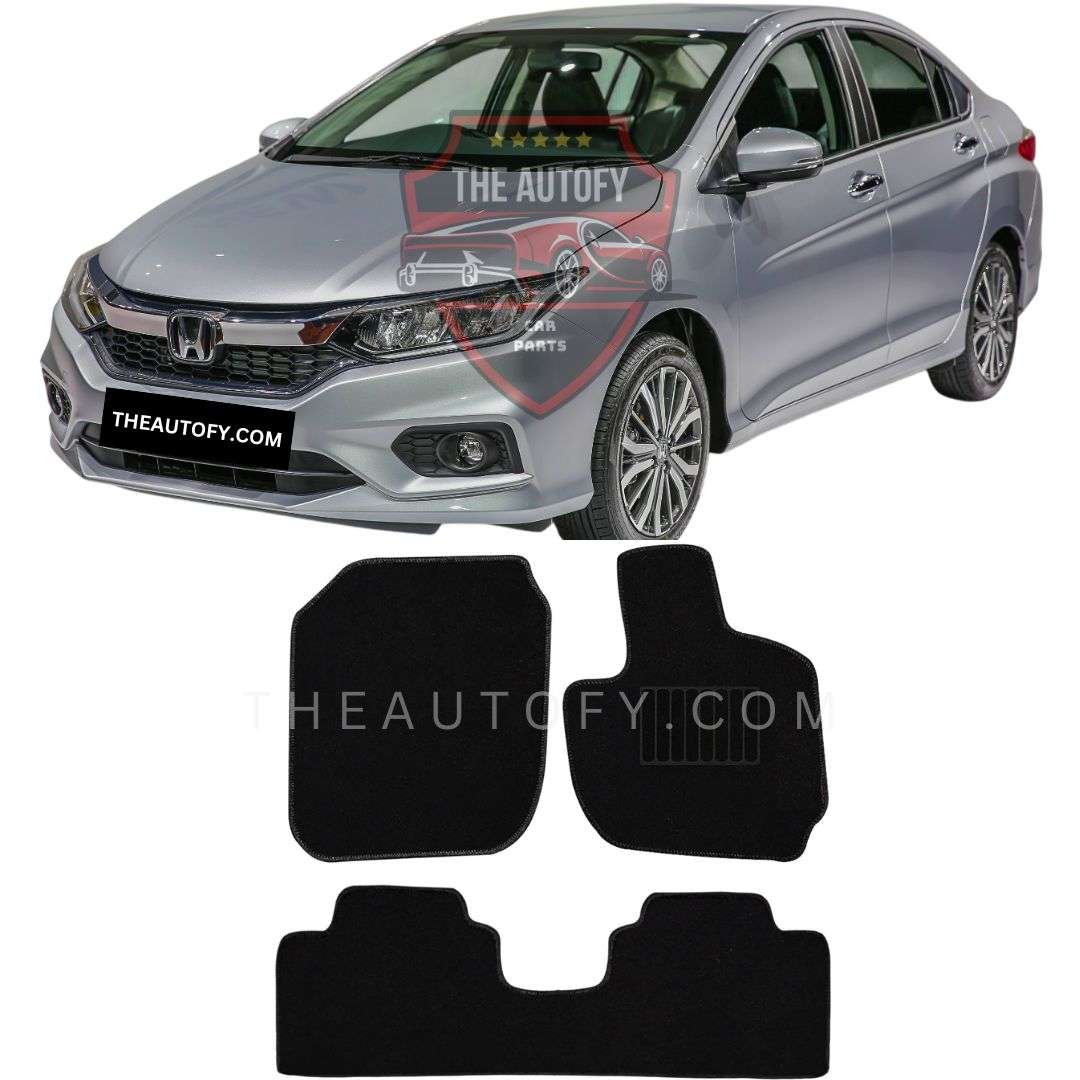 Honda City Floor Mats - Model 2021-2025 - THEAUTOFY.COM