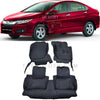 HondaCityGracePremiumLuxuryBestDiamond7DCustomFitFloorMatsSetBlack-_13