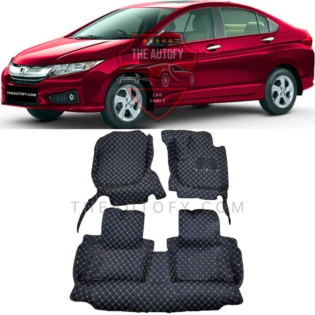 Honda City Floor Mats - Model 2021-2025 - THEAUTOFY.COM