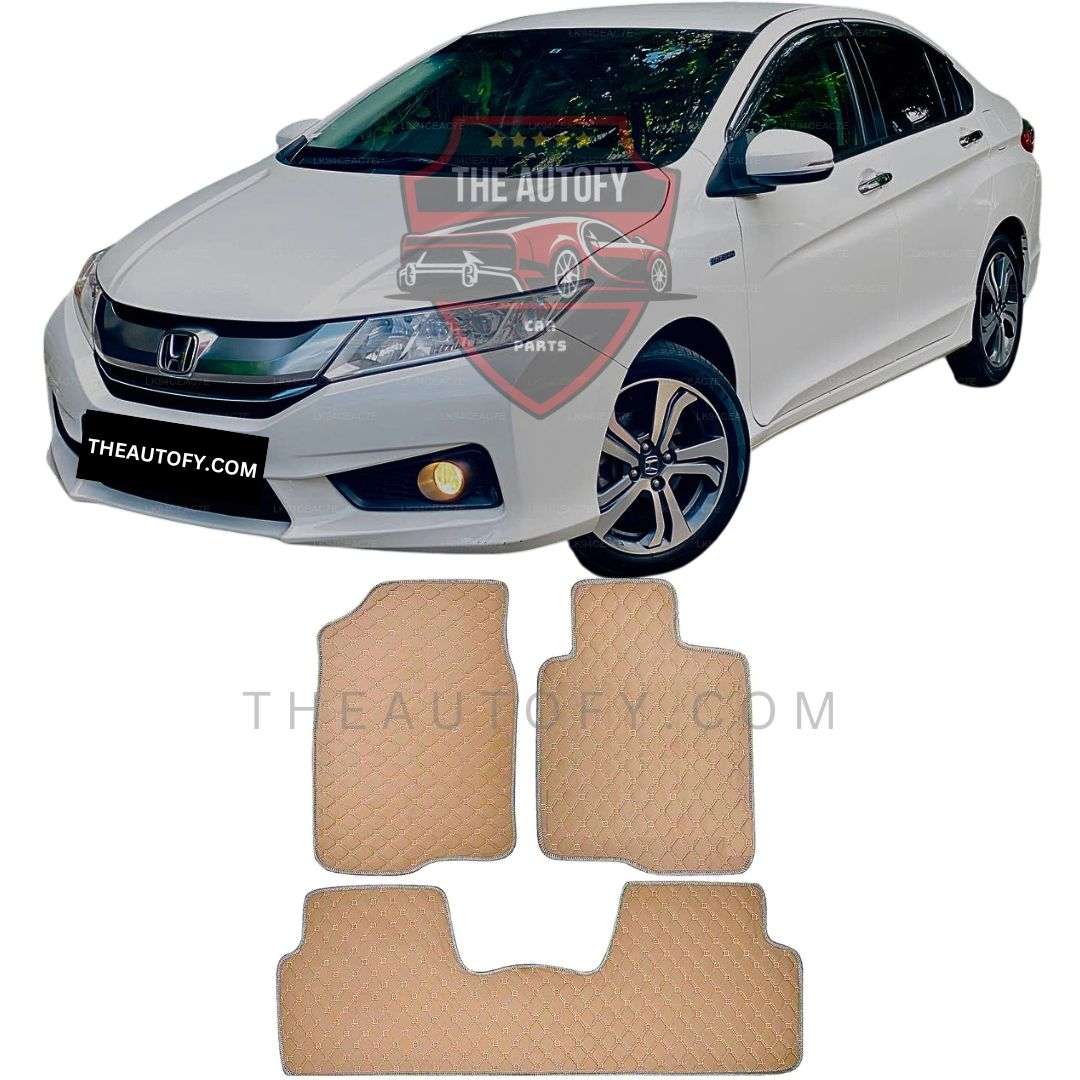 Honda City Floor Mats - Model 2021-2025 - THEAUTOFY.COM