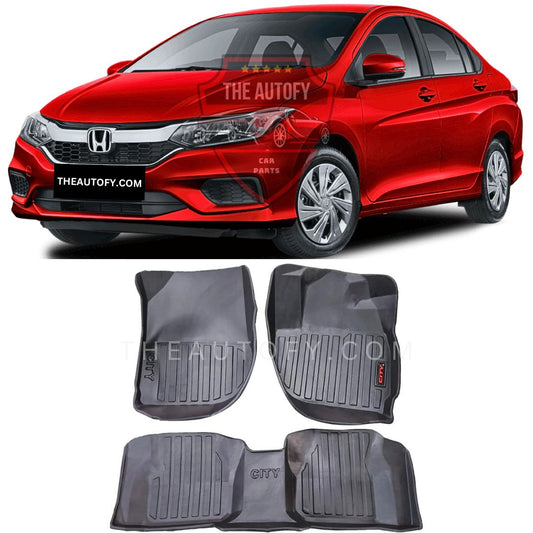 Honda City Floor Mats - Model 2021-2025 - THEAUTOFY.COM