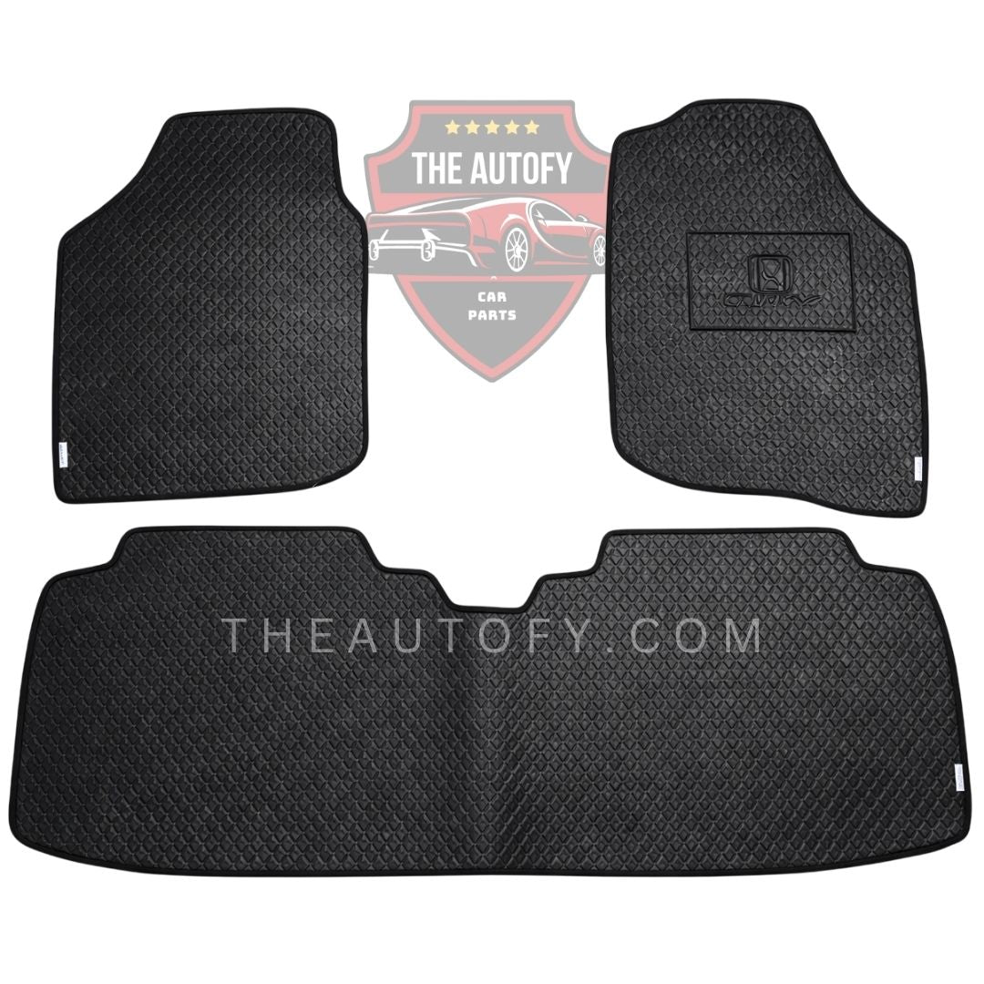 Honda City Rexine Floor Mats - Model 2009-2021
