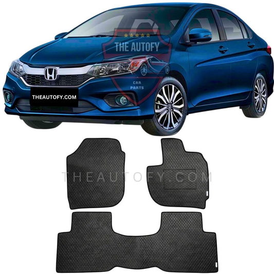 Honda City Rexine Floor Mats - Model 2021-2026