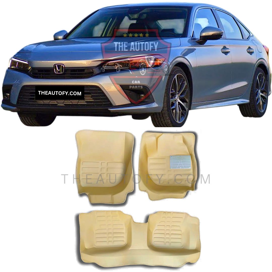 Honda Civic Floor Mats – Model 2022-2025