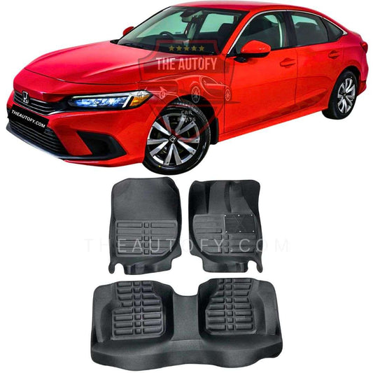 Honda Civic Floor Mats – Model 2022-2025 - THEAUTOFY.COM