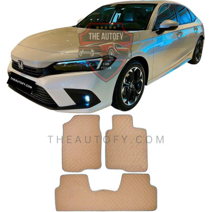 Honda Civic Floor Mats – Model 2022-2025