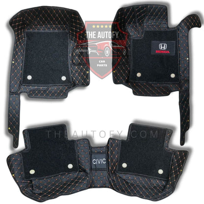 Honda Civic Floor Mats – Model 2022-2025