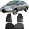 HondaCivicCF47DFlatRexineFloorMatsSet-Black