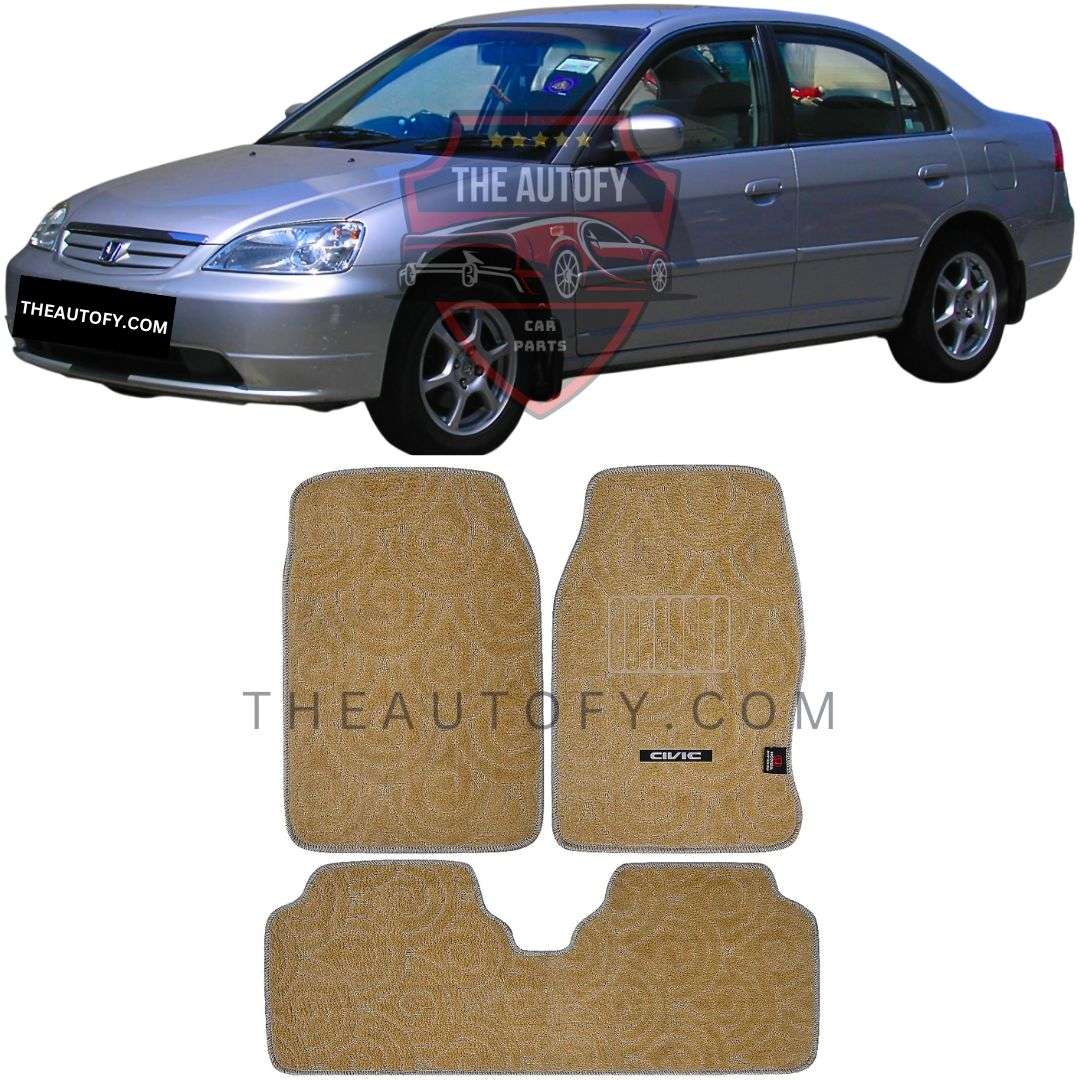 Honda Civic Floor Mats - Model 2001-2006 - THEAUTOFY.COM