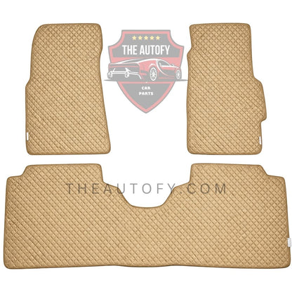 Honda Civic Rexine Floor Mats - Model 1992-1996