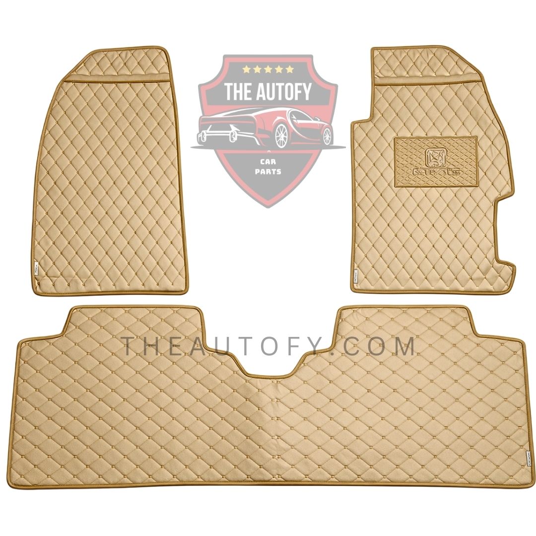 Honda Civic 7D Flat Floor Mats - Model 2001-2006