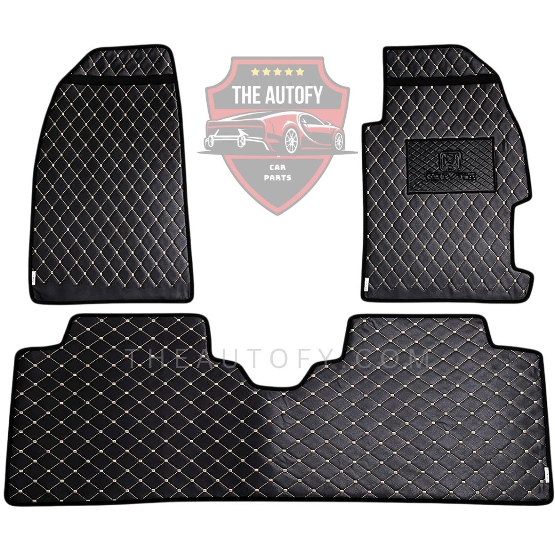 Honda Civic 7D Flat Floor Mats - Model 2001-2006