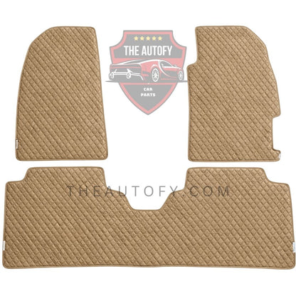 Honda Civic Rexine Floor Mats - Model 2001-2006