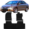 HondaCivicRebornPremiumCarpetFloorMatsSetBlack