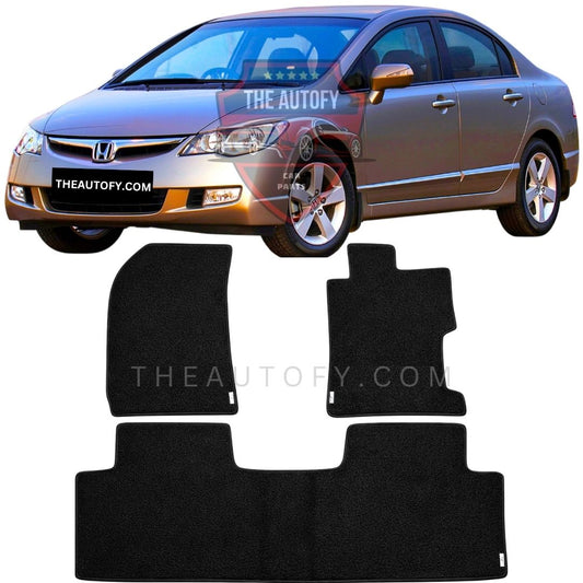 Honda Civic Premium Carpet Floor Mats - Model 2006-2012