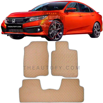 Honda Civic Floor Mats - Model 2016-2022 - THEAUTOFY.COM