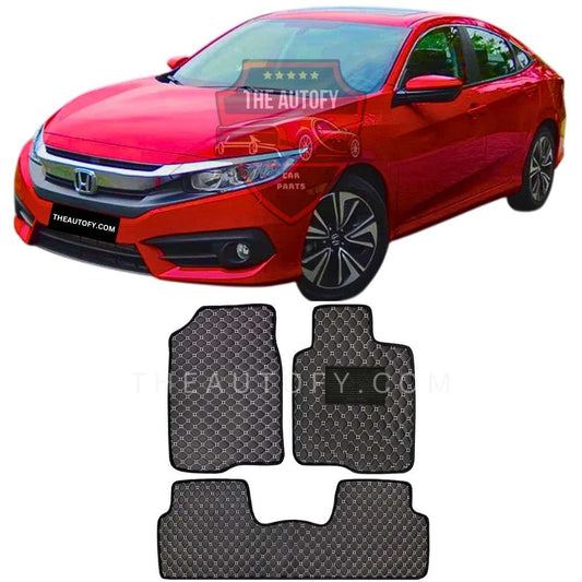 Honda Civic Floor Mats - Model 2016-2022 - THEAUTOFY.COM