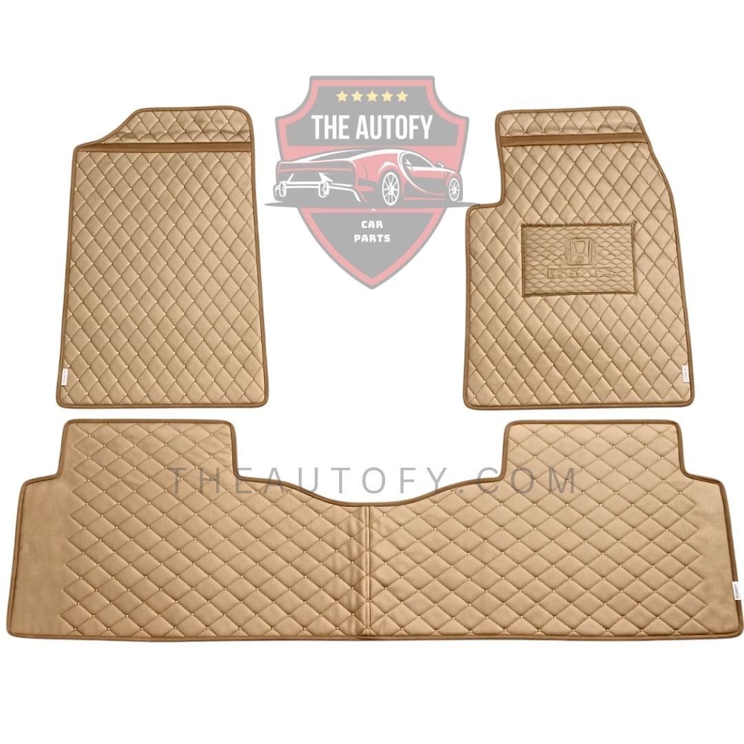 Honda Civic 7D Flat Floor Mats - Model 2016-2022