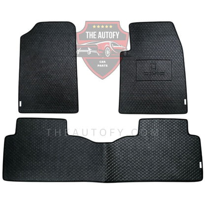 Honda Civic Rexine Floor Mats - Model 2016-2022