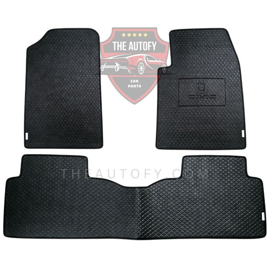 Honda Civic Rexine Floor Mats - Model 2016-2022