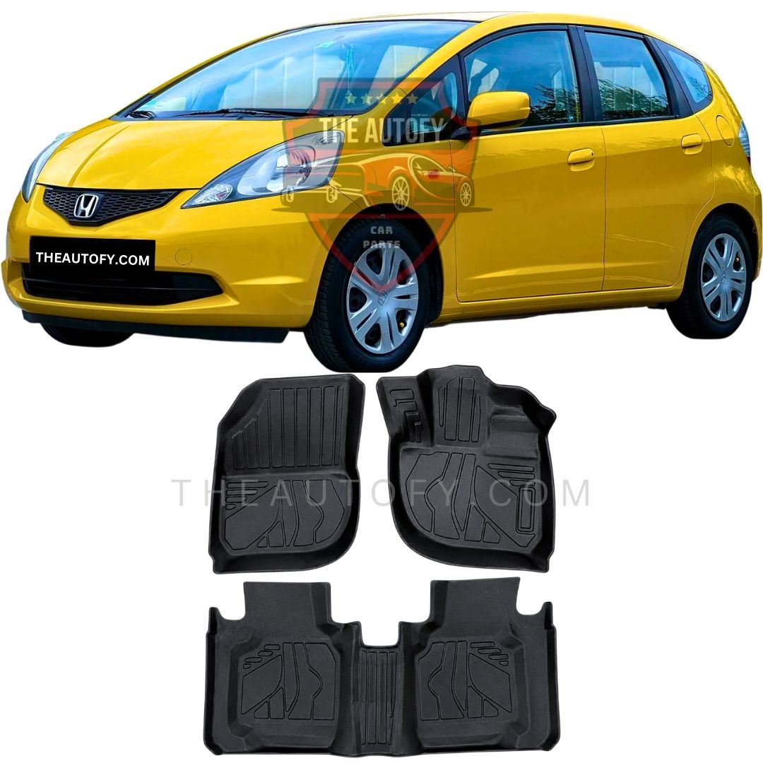 Honda Fit TPR Floor Mats - Model 2007-2013