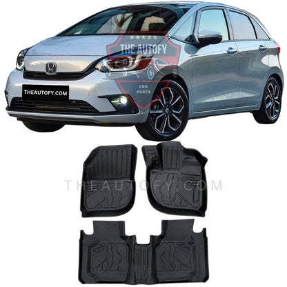 Honda Fit TPR Floor Mats - Model 2020-2026
