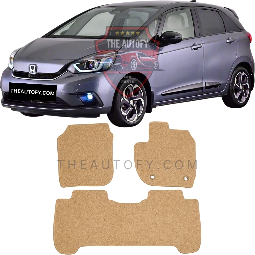 Honda Fit Premium Carpet Floor Mats - Model 2020-2026