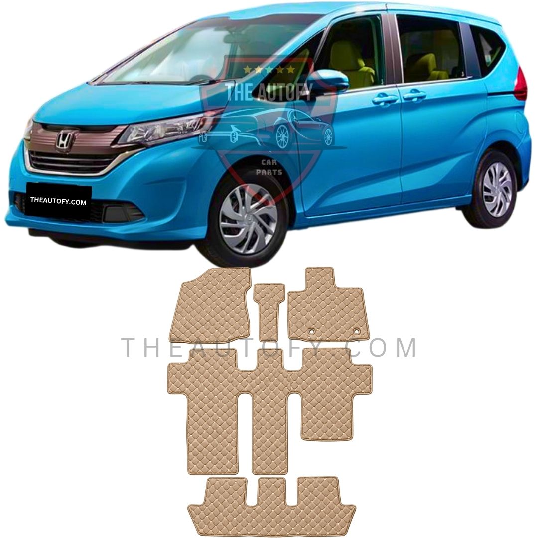 Honda Freed 7D Flat Floor Mats - Model 2016-2024