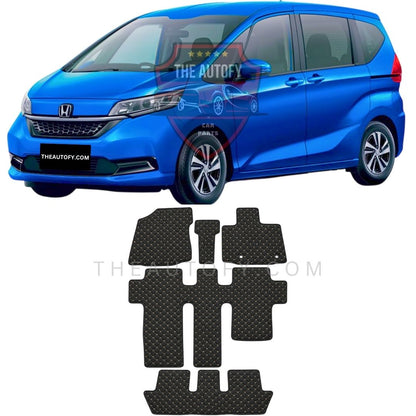 Honda Freed 7D Flat Floor Mats - Model 2016-2024
