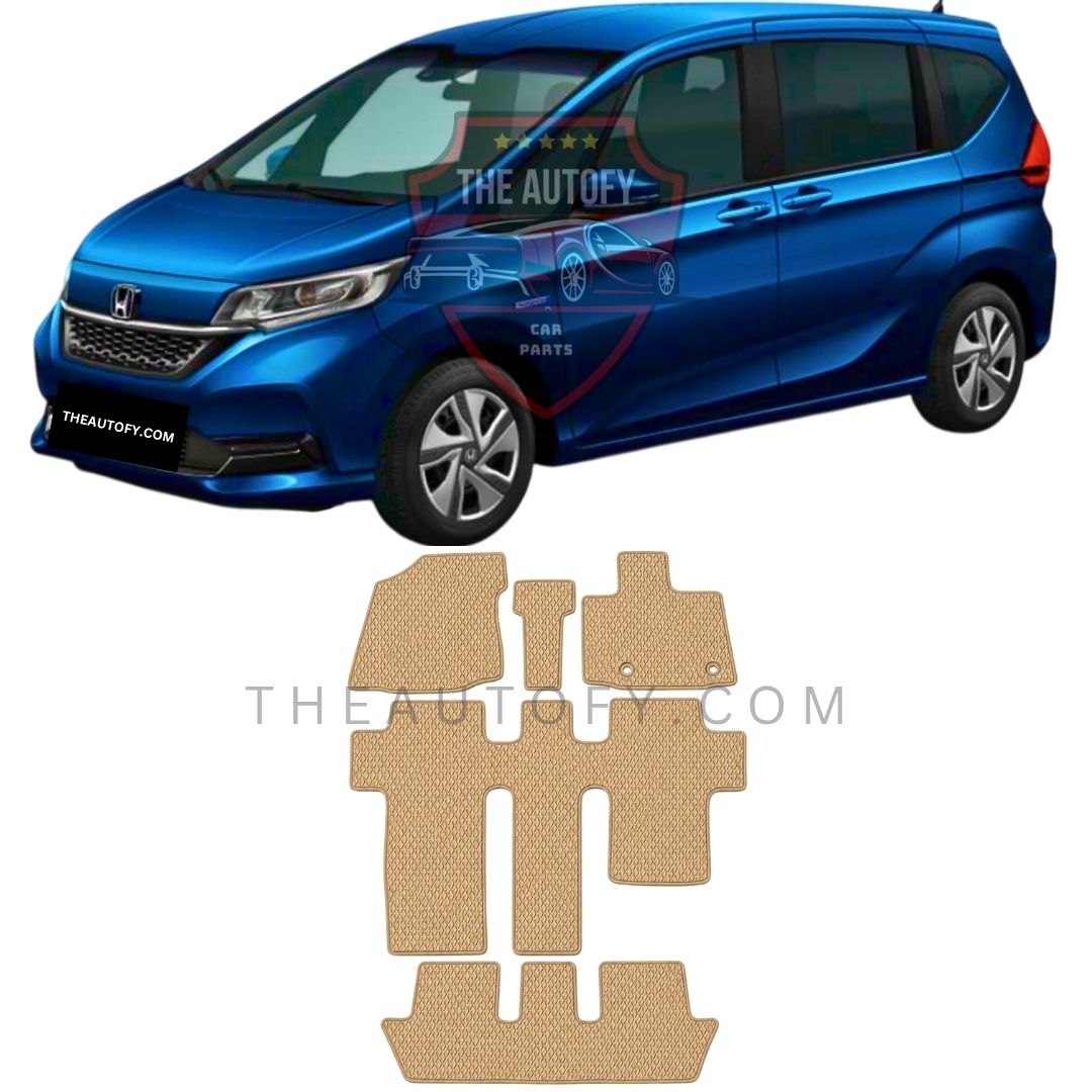 Honda Freed Rexine Floor Mats - Model 2016-2024