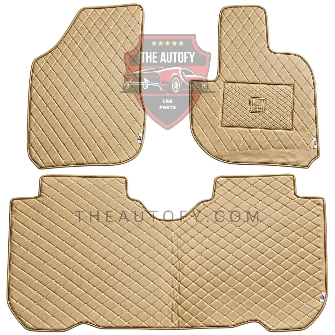 HondaHRV7DFlatFloorMatsBeige