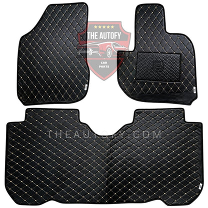 HondaHRV7DFlatFloorMatsBlack