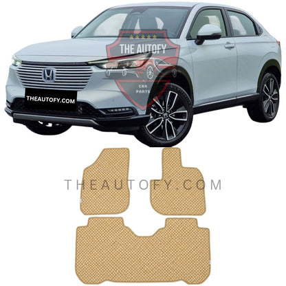 Honda HRV Rexine Floor Mats - Model 2021-2026