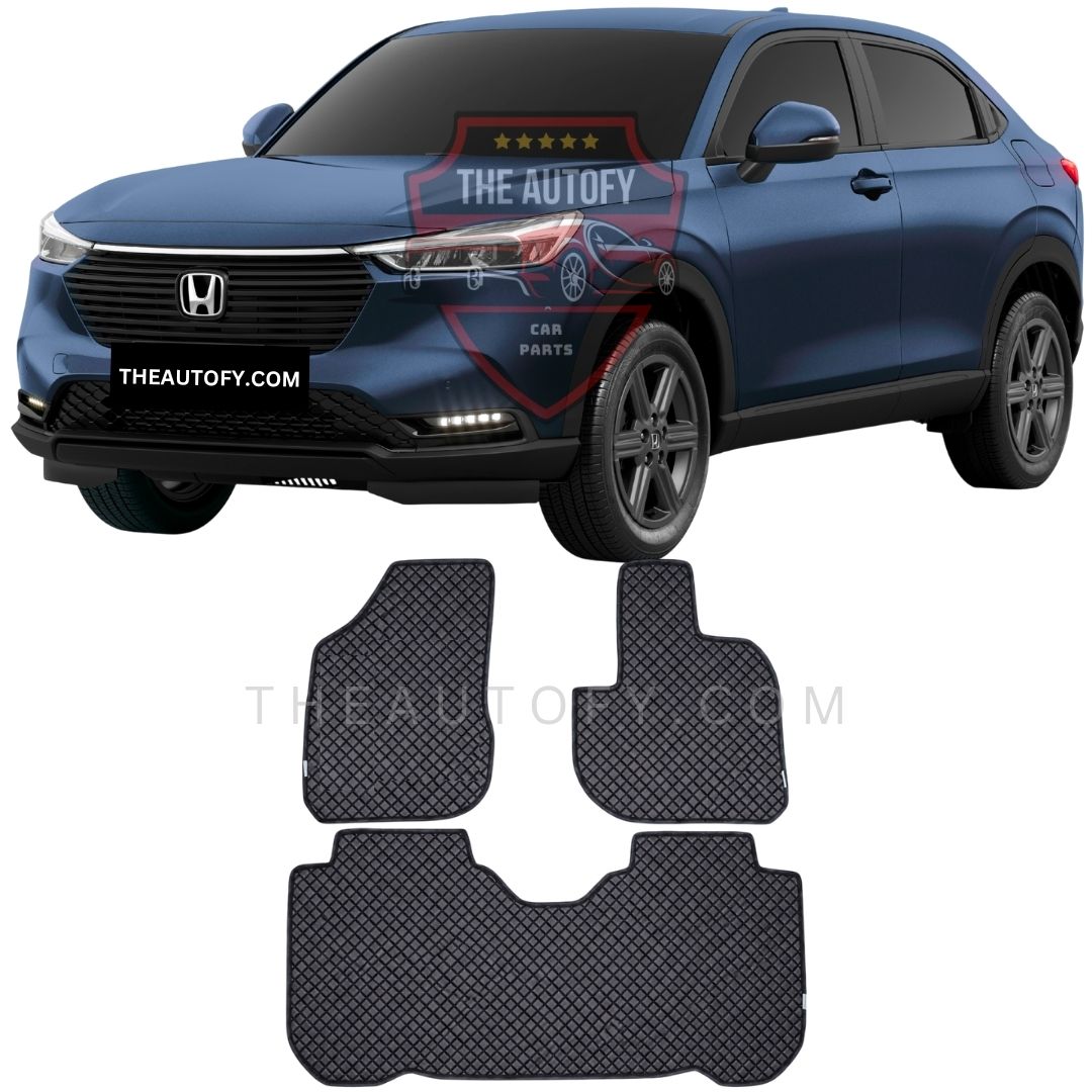 Honda HRV Rexine Floor Mats - Model 2021-2026